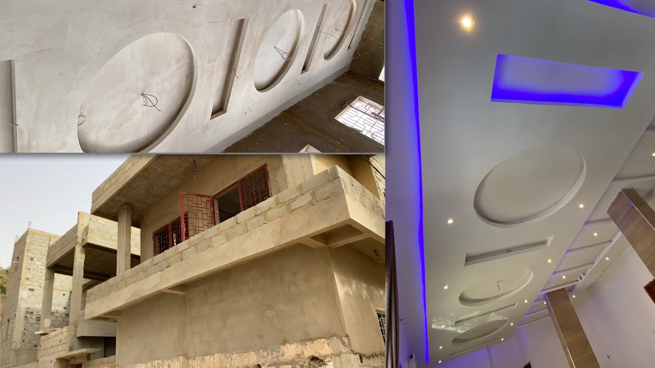 Une belle décoration plafond  R+1 de A à z #1:   réalisée par salam pro staff