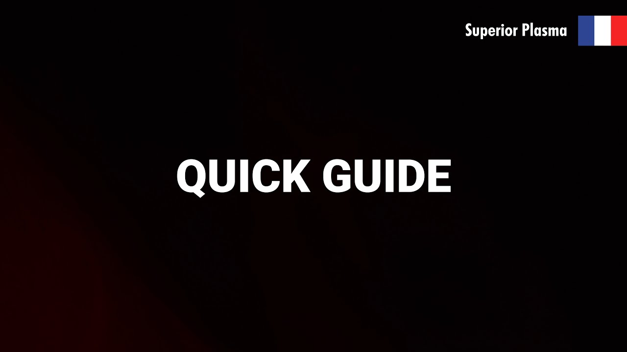 [Telwin] Superior Plasma | Quick Guide FR