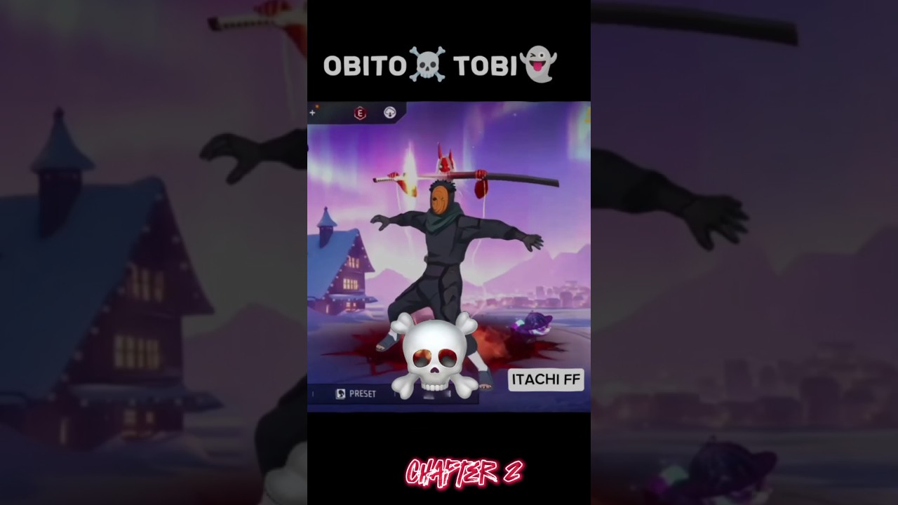 Madara bundle and Obito Uchiha (FREE FIRE EDIT) #shorts #freefirexnaruto