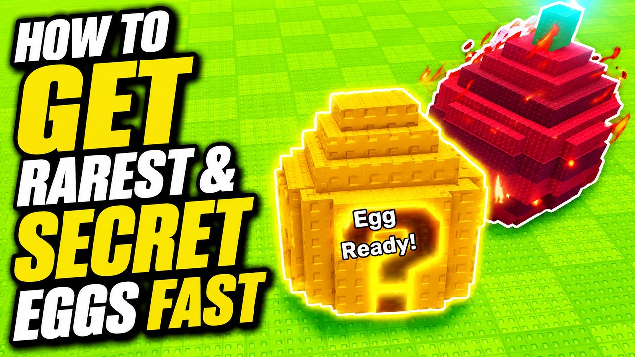 How to GET RAREST & SECRET EGGS FAST in STEAL AN EGG Roblox