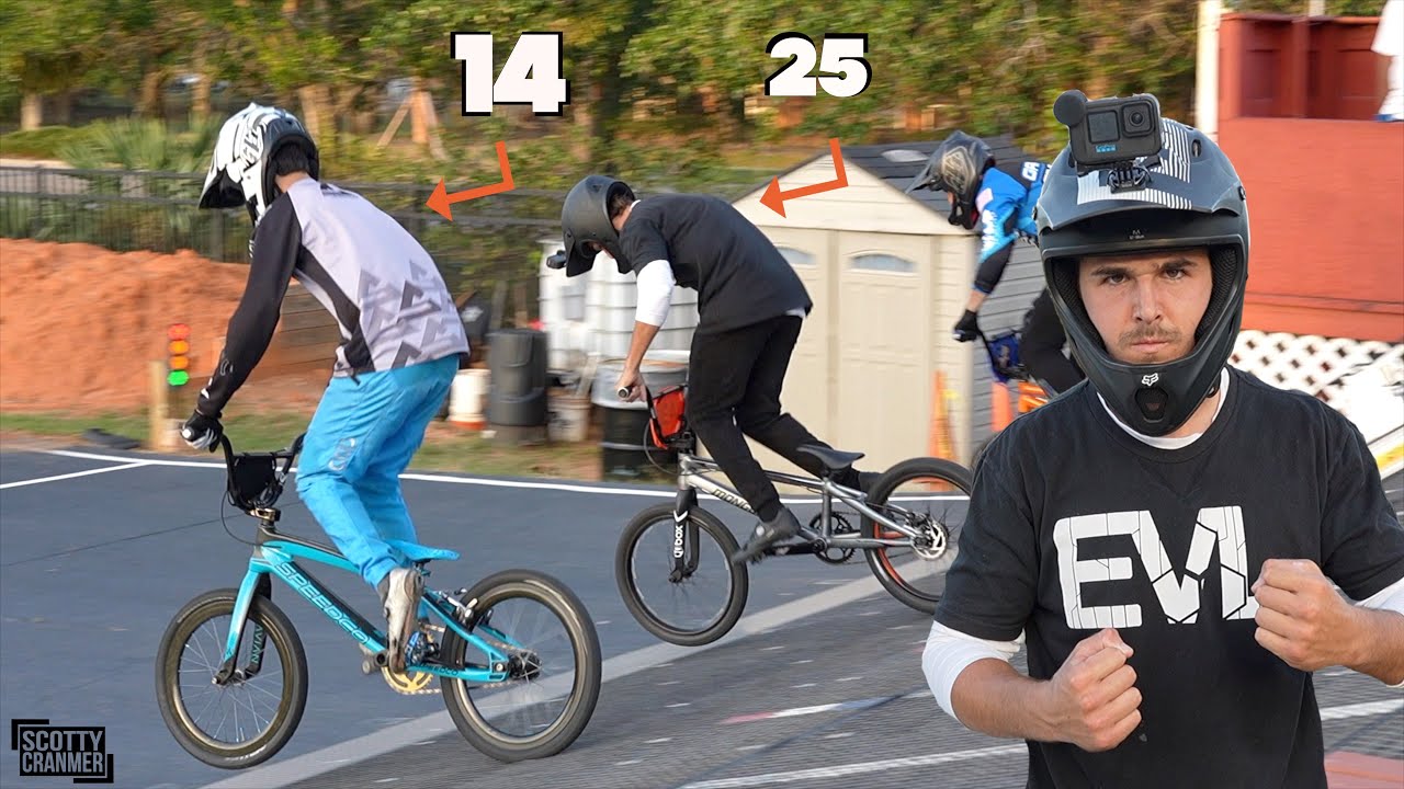 Matty Cranmer Races A VERY FAST 14 Year Old