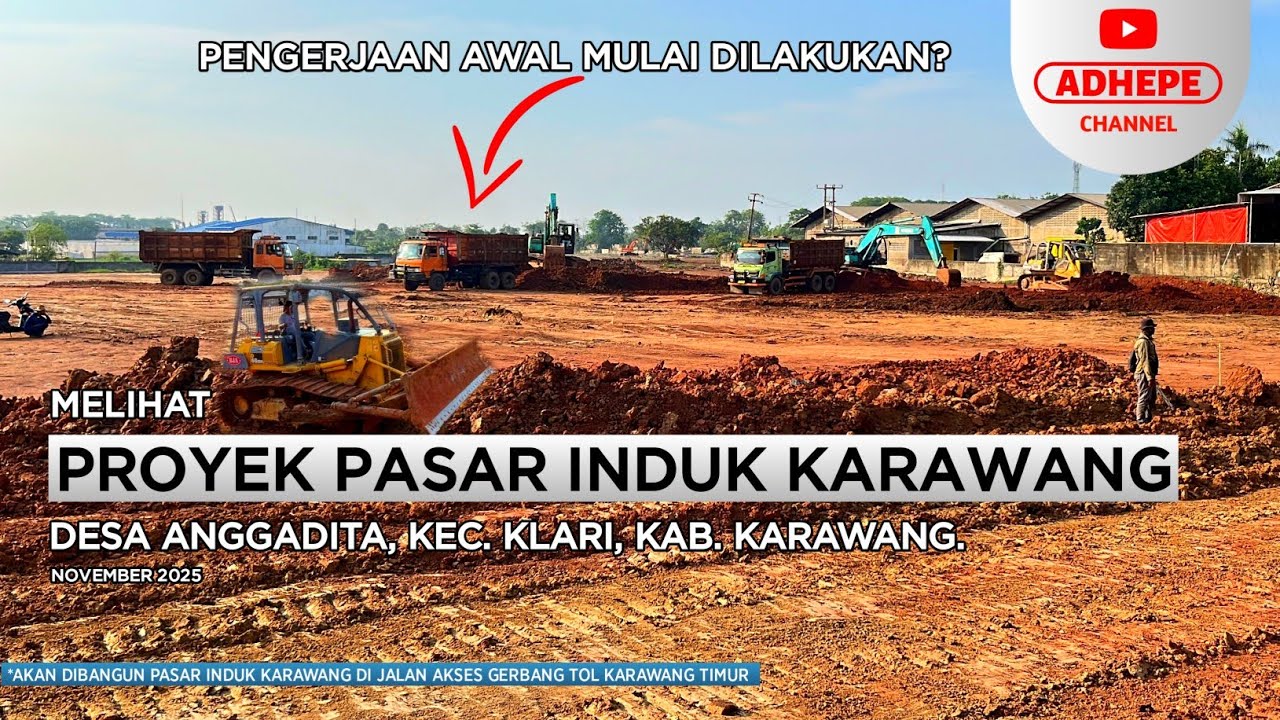 PROYEK PASAR INDUK KLARI KARAWANG - 2025