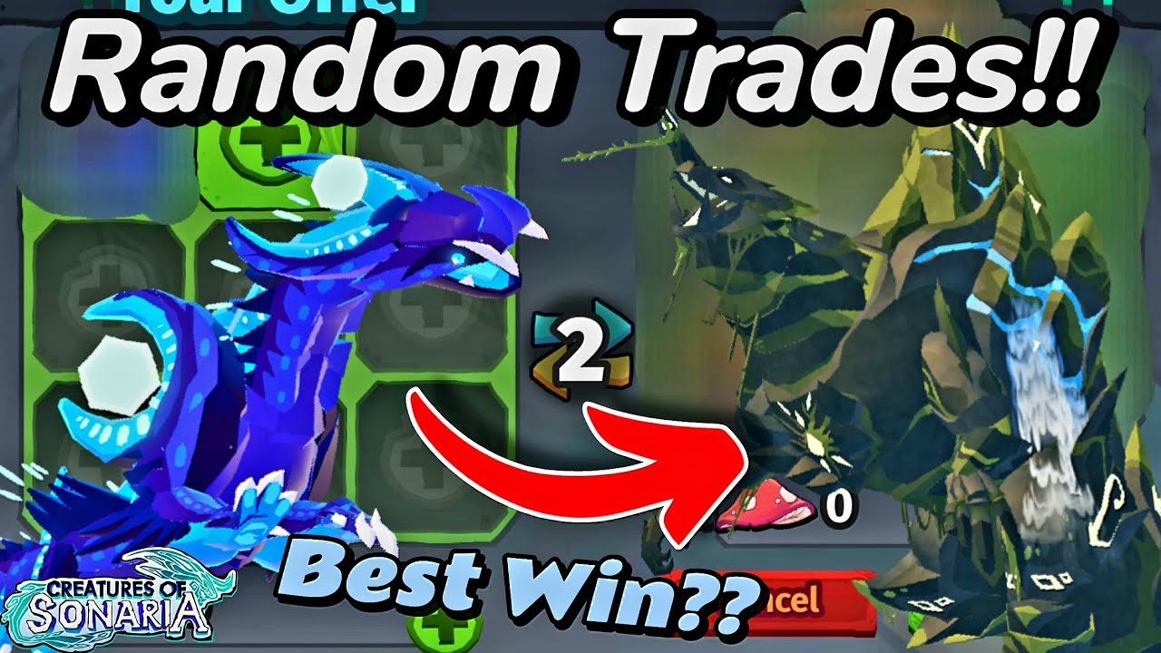 Collecting Summer Creatures and More Win Trades... Random Trades Part 34?! 🤑 Creatures of Sonaria