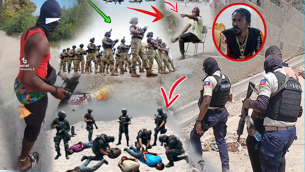 La Police Dechouke Bandi Viv Ansanm Anpil Bandi tonbe Babekyou we Kou a izo sezi 