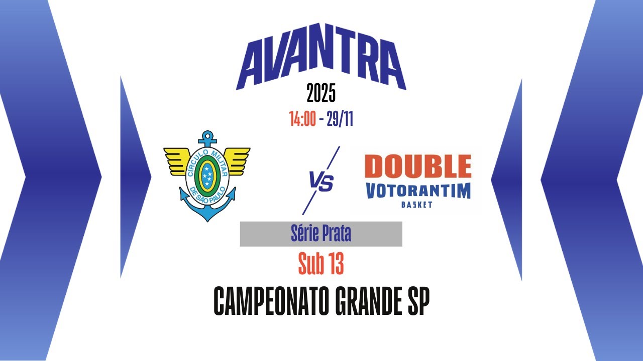 Círculo Militar x Votorantim: Série Prata - Finais - R3 - Campeonato Grande SP 2025 de Basquete, S13