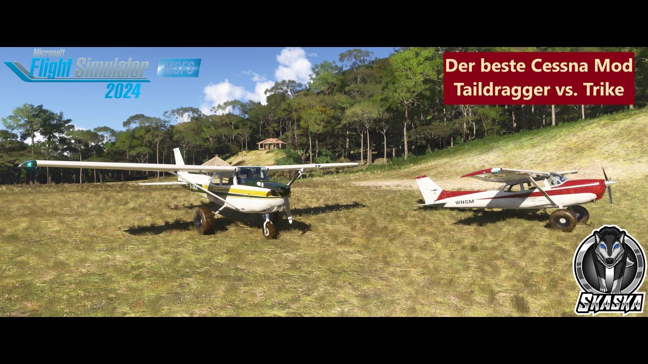 MSFS 2024 ! Der beste Cessna Mod - Trike gegen Taildragger