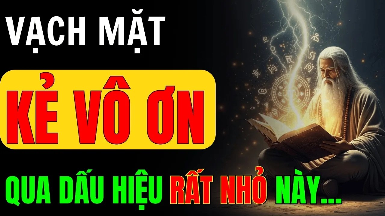 Cổ Nhân Dạy - Kẻ Vô Ơn Lộ Mặt Qua 7 Dấu Hiệu Rất Nhỏ Này - Bạn Có Nhận Ra Không_