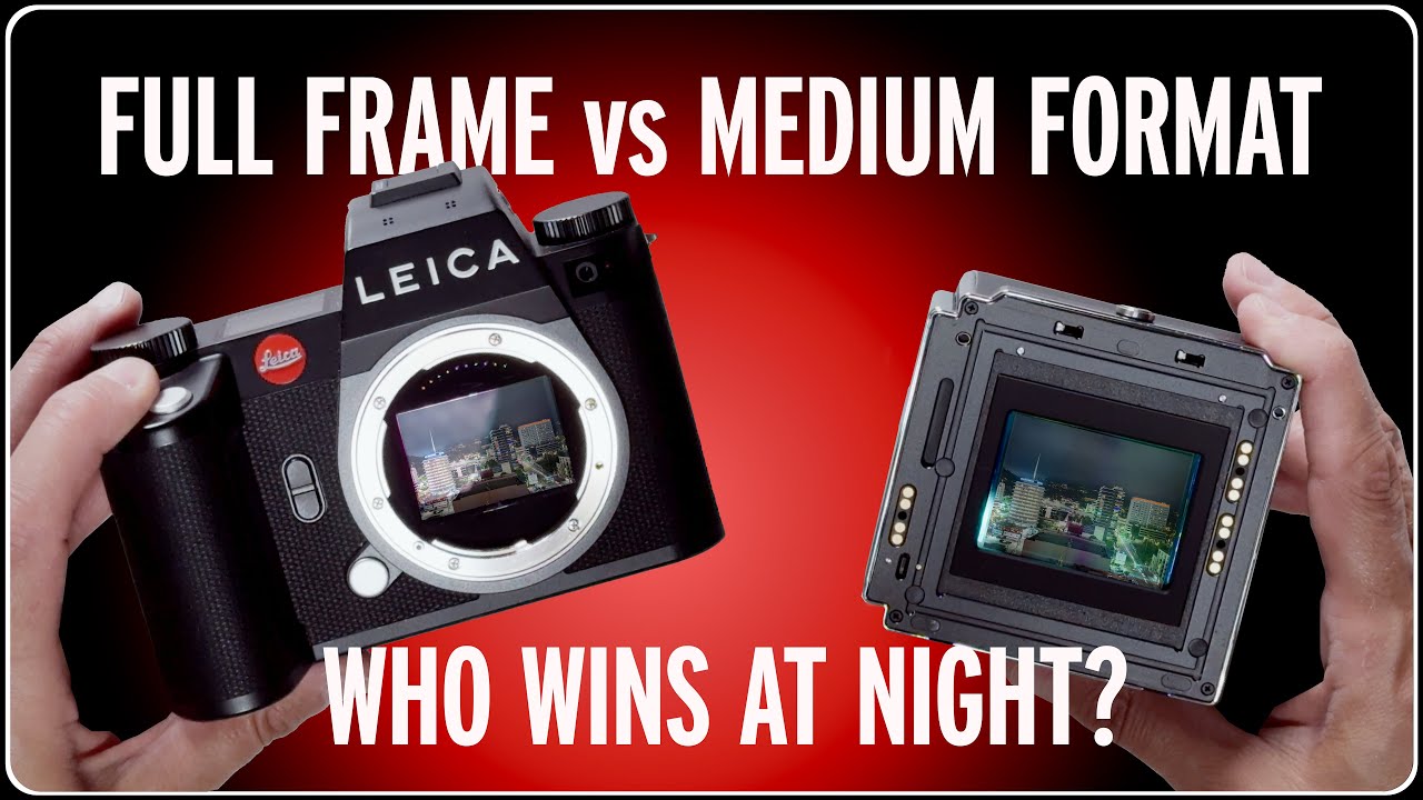 Leica SL3 vs Hasselblad 907X – Medium Format vs Full Frame Night City Test