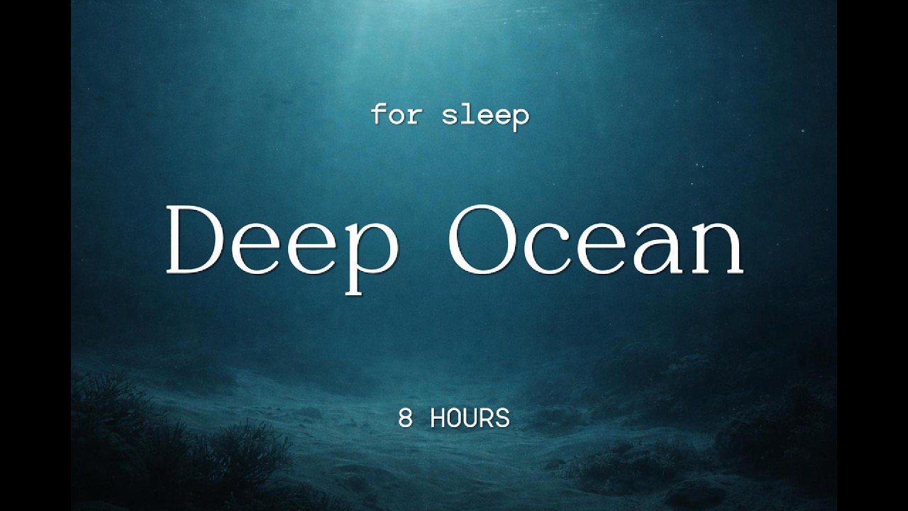 Deep Underwater Ambient for Deep Sleep (8 Hours)