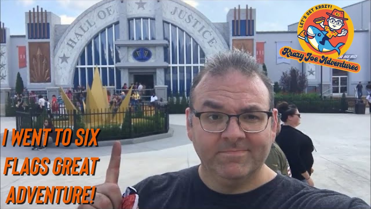 Krazy Joe went to Six Flags Great Adventure