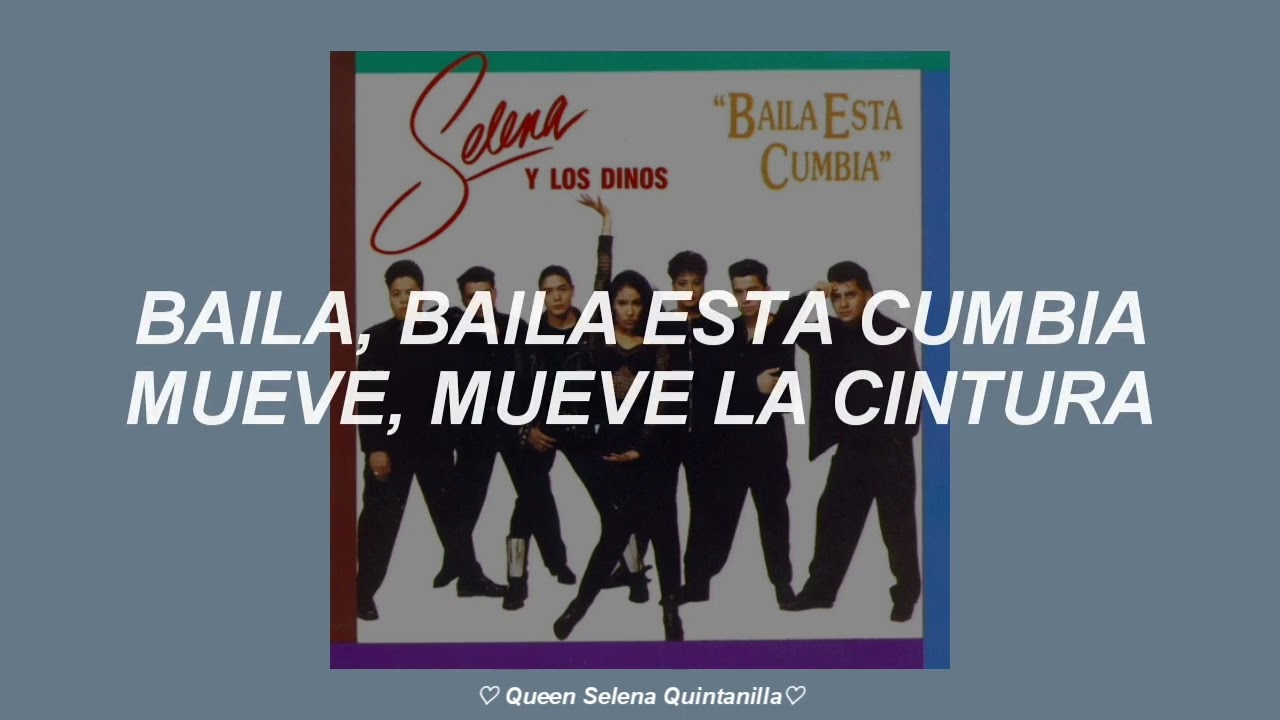 Karaoke || Selena • Baila Esta Cumbia [pista original] 🕺💃✨