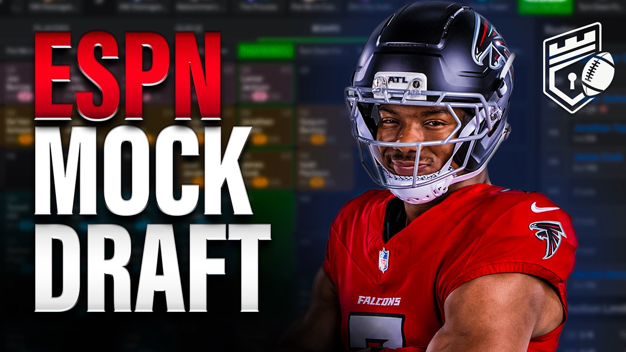 We Rip A 2026 ESPN Fantasy Football Mock Draft