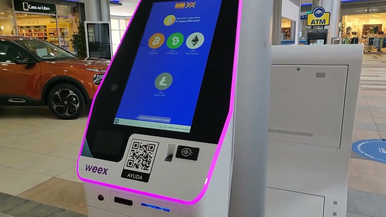 Vender Bitcoin en Cajeros. Tus bitcoins a efectivo de forma r&aacute;pida y segura:  de Weex