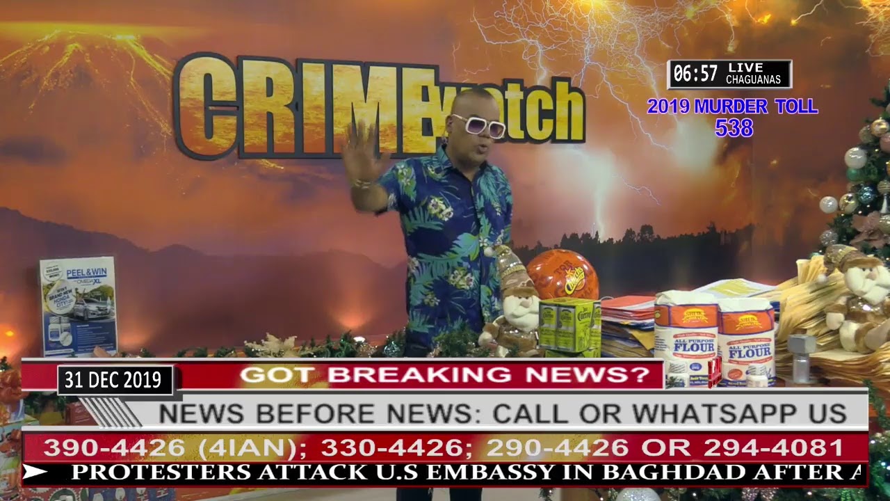 TUESDAY 31ST DECEMBER 2019- CRIME WATCH LIVE