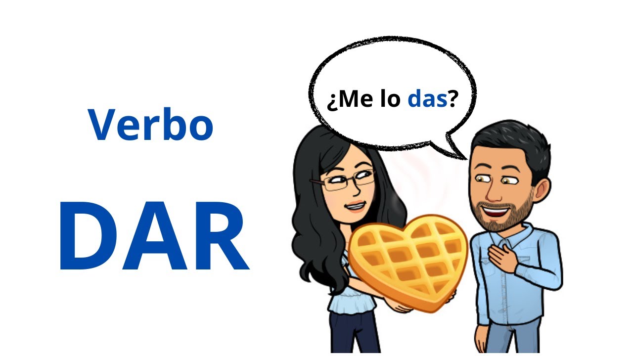 ✅Verbo DAR en Español✅ Usos y expresiones. (To Give) Gramática. 💯Aprender Español💯 Learn Spanish.