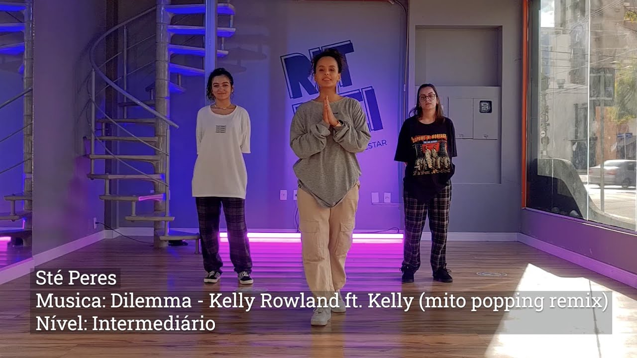 Dance em Casa  - HIP HOP - Dilemma Remix - Kelly Rowland Feat Nelly