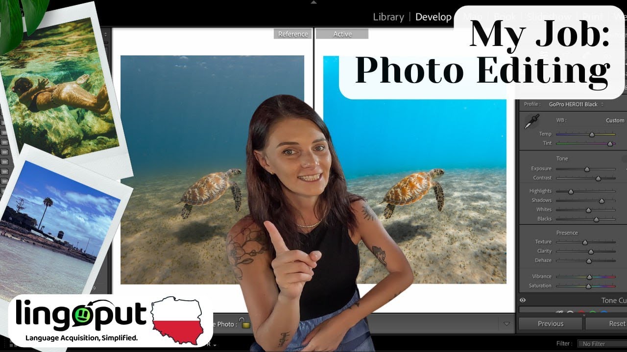 My Job: Photo Editing - Polish Comprehensible Input