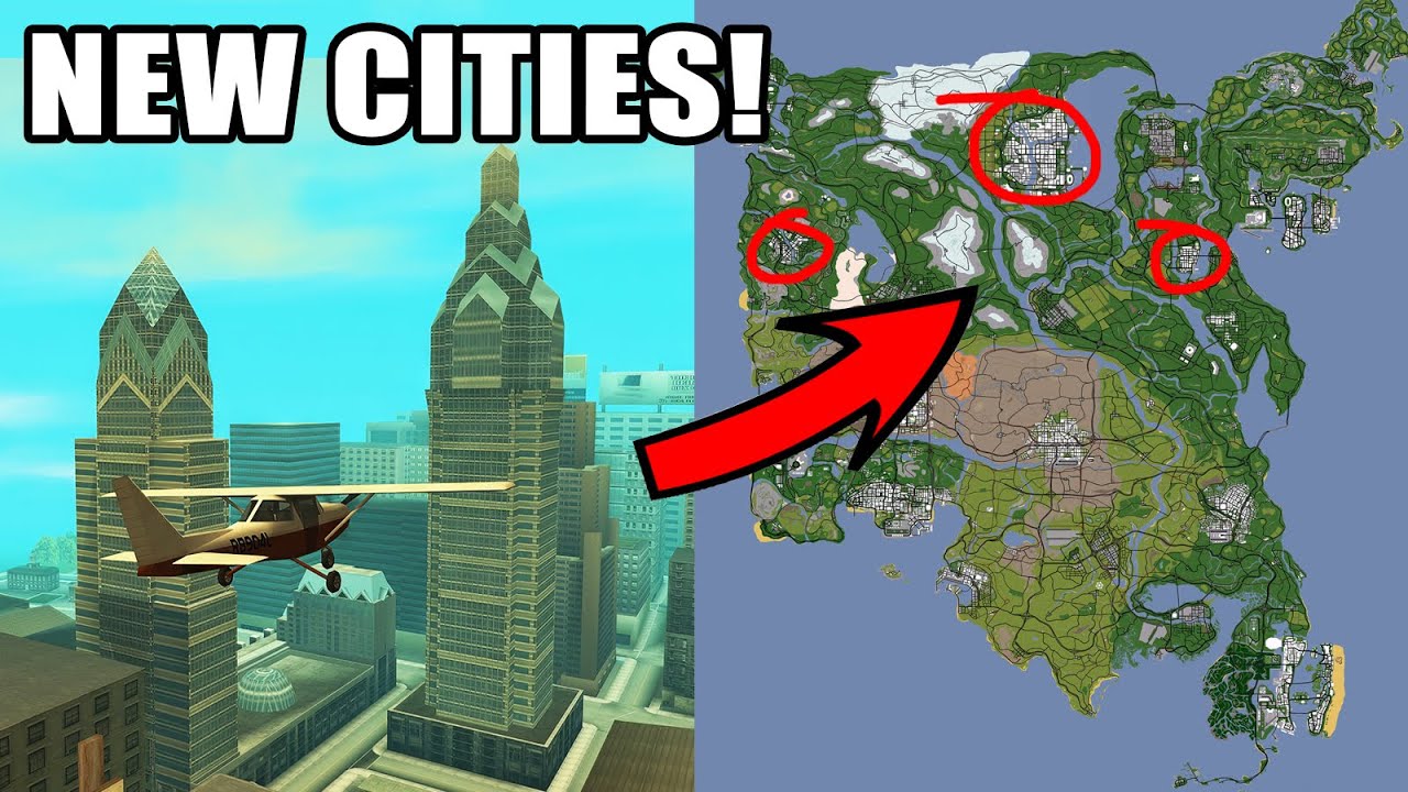 The NEW CITIES of GTA San Andreas in 2024