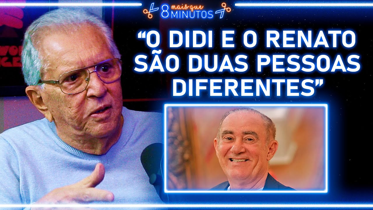 CARLOS ALBERTO ABRE O JOGO SOBRE RENATO ARAGÃO | Cortes Mais que 8 Minutos