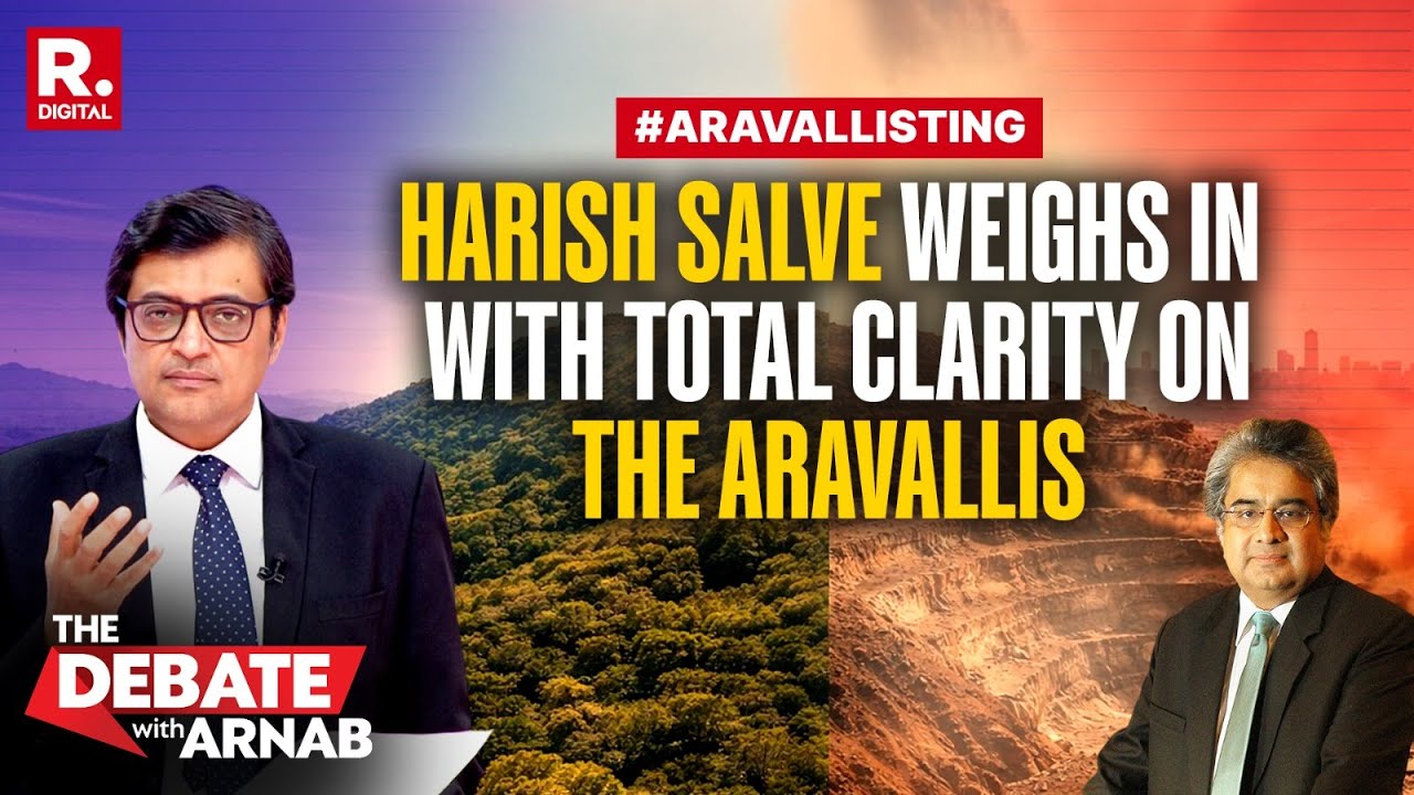 Aravalli Mining: Top Jurist Harish Salve On Way Forward As Aravalli Reality Tumbles In Sting Op