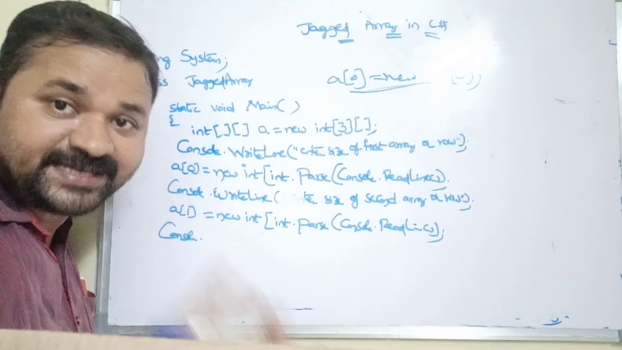 Jagged Arrays in C#