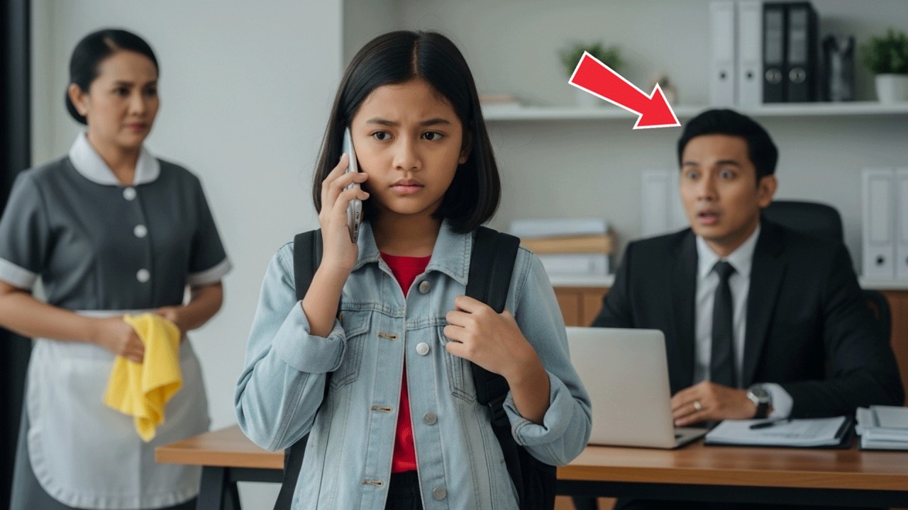PUTRI PETUGAS KEBERSIHAN MENJAWAB TELEPON DARI JERMAN DAN MENYELAMATKAN KONTRAK CEO MILIARDER