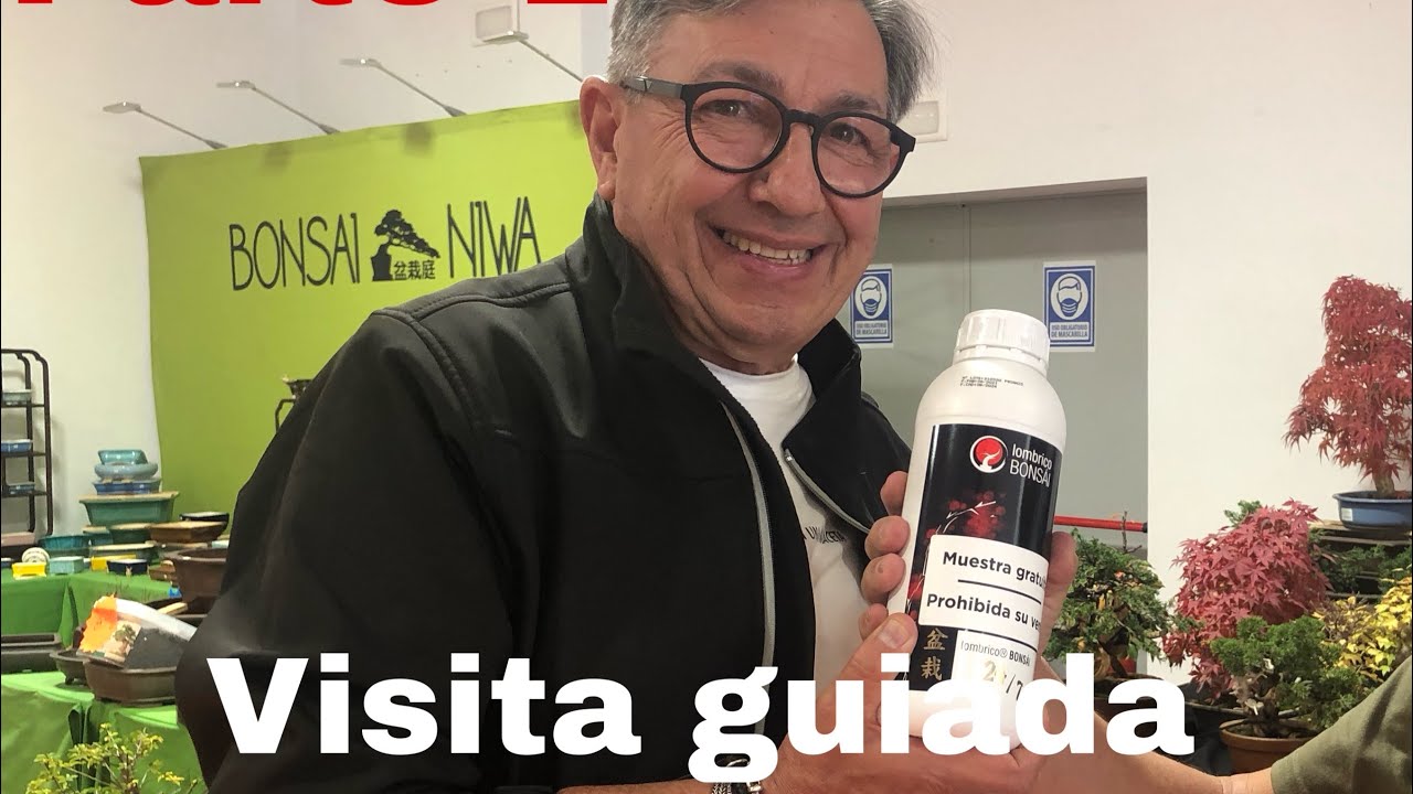 Visita guiada de Jose Luis Blasco a la Exposición de bonsáis RUB “Ciudad de Málaga”