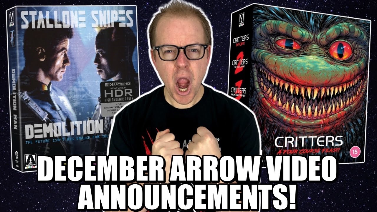 I NEVER Expected This! Demolition MAN On 4K! | Arrow Video DECEMBER Release Announcements!