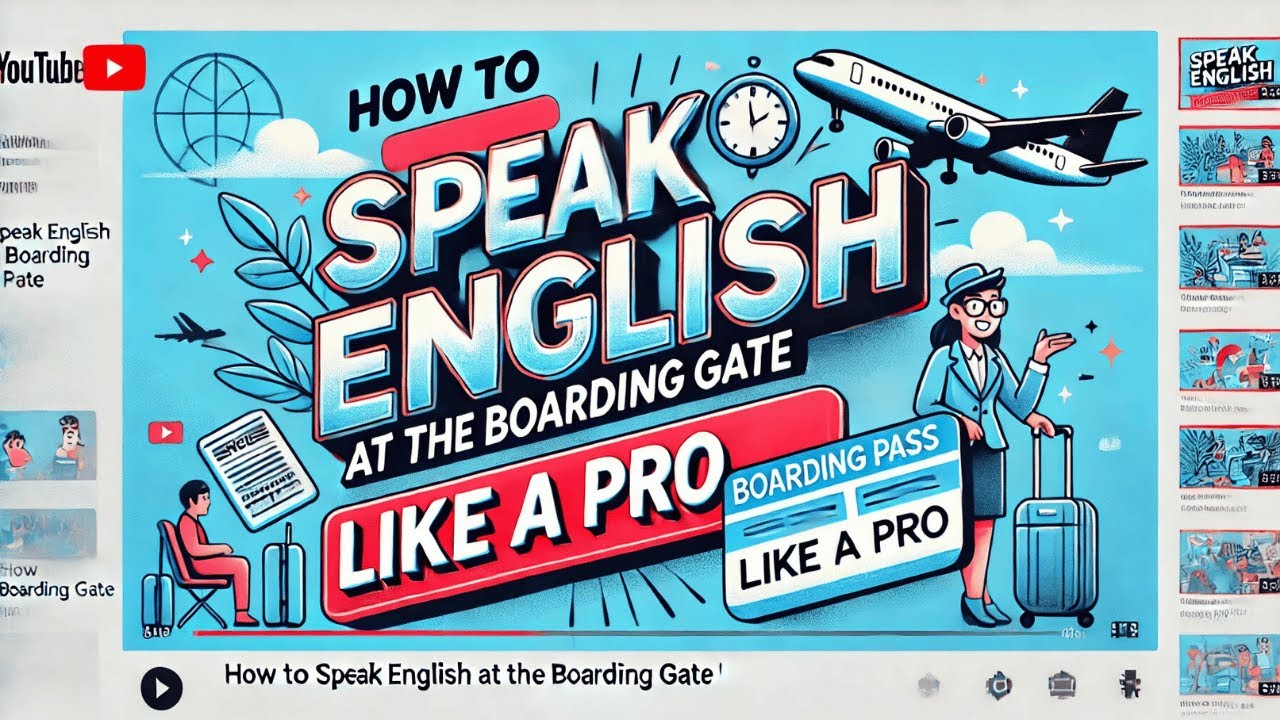 2. ⏰How to Speak English at the Boarding Gate Like a Pro #airport