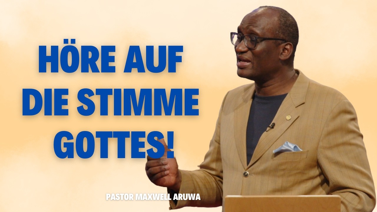 Höre auf die Stimme Gottes!