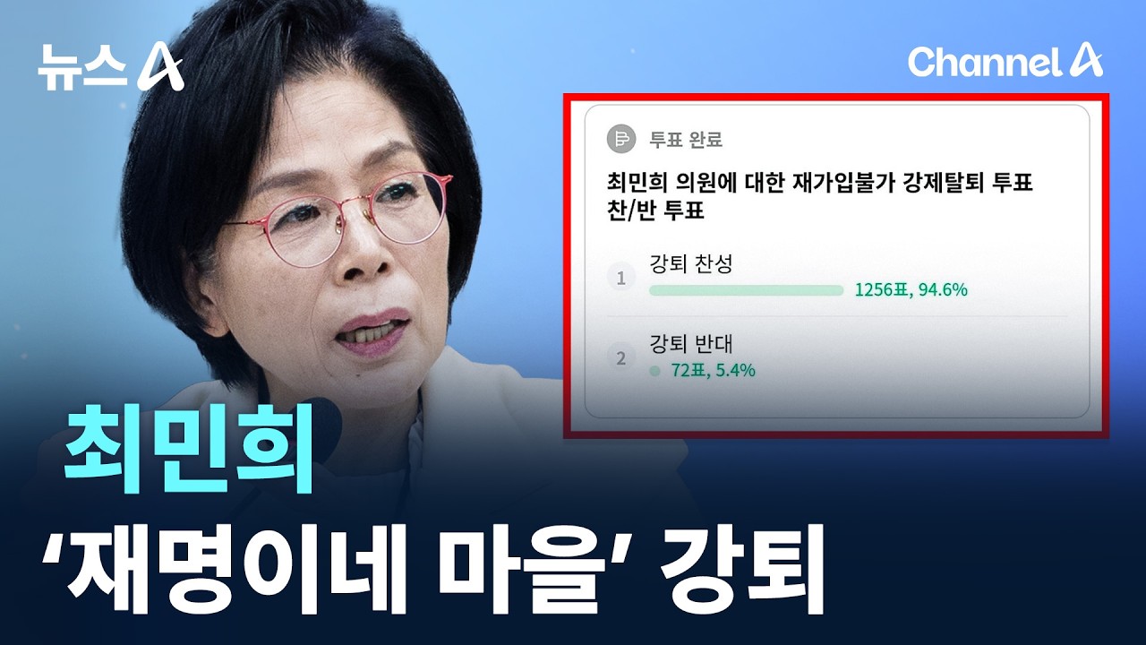 최민희 ‘재명이네 마을’ 강퇴