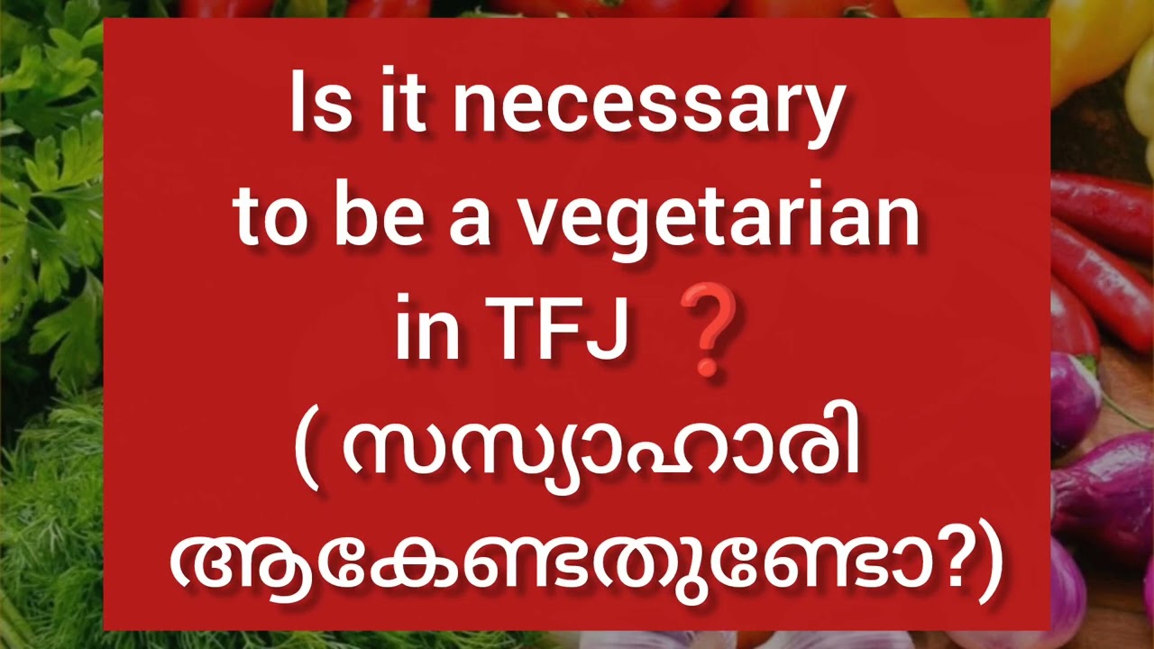 Is it necessary to be a vegetarian in TFJ | സസ്യാഹരി ആകേണ്ടതുണ്ടോ? | Positive vibes for TWINFLAMES🕯️