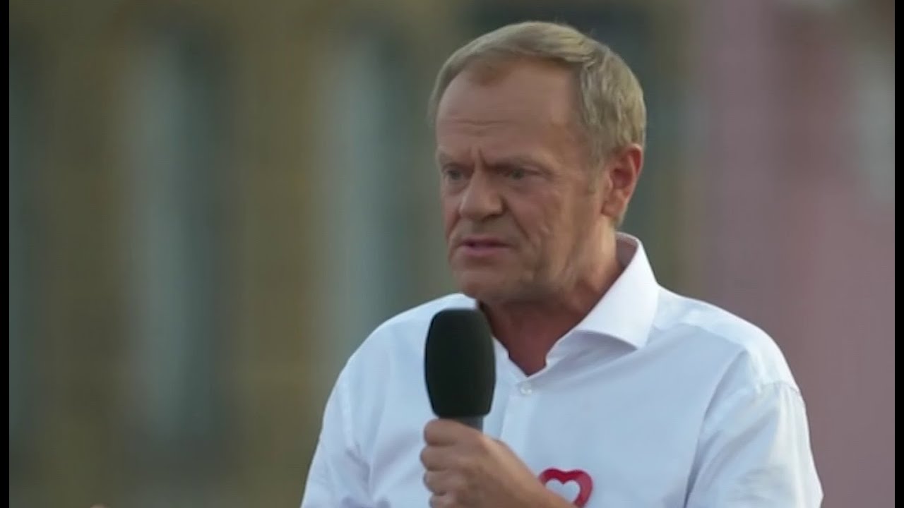 Wiec obietnic i oskarżeń. Donald Tusk w Opolu