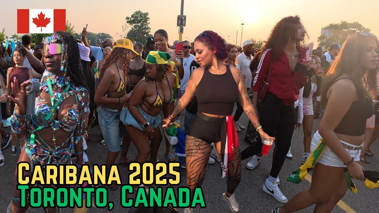 Toronto’s Caribbean Carnival Caribana 2025 Festival! 4K HDR