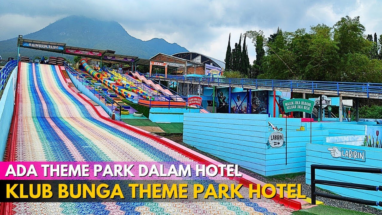 KLUB BUNGA BATU MALANG Terbaru ‼ Theme Park ada di dalam Hotel ‼ Wisata Batu Malang