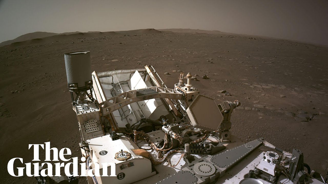 Listen to the first sounds recorded on Mars