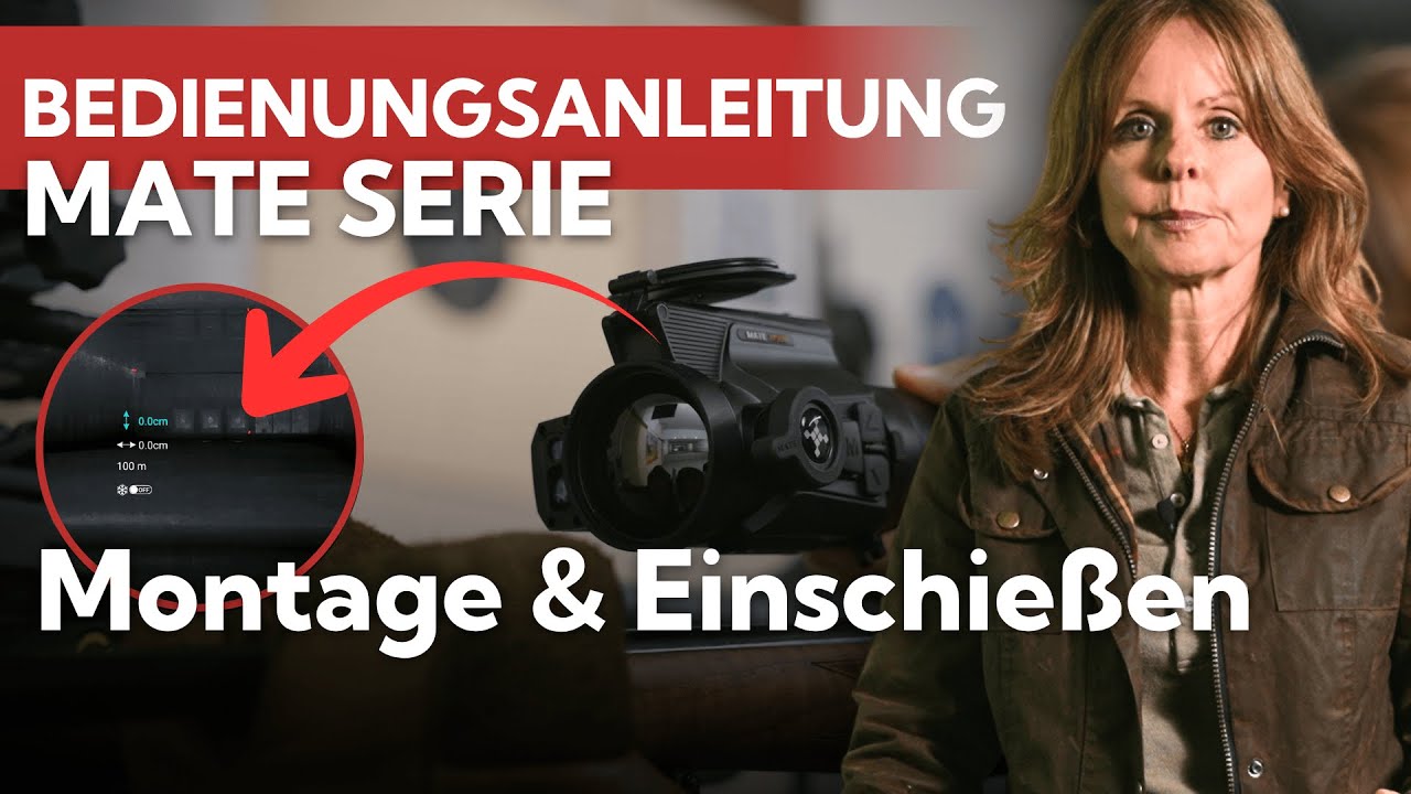 MATE H50R montieren & einschießen