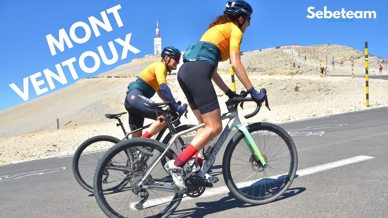 Subiendo al Mont Ventoux en bici 💨