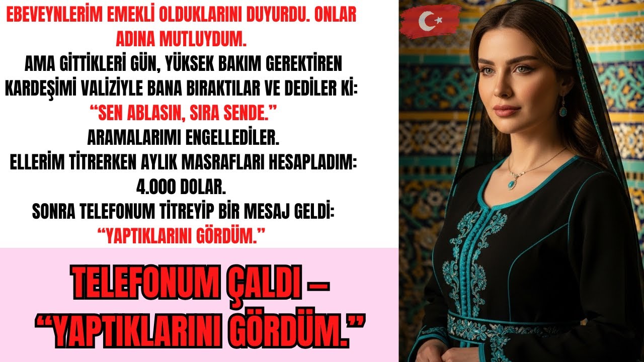 Ailem “Sen ailesin, hallet” dedi — engelli kardeşimi bana bırakıp gittiler