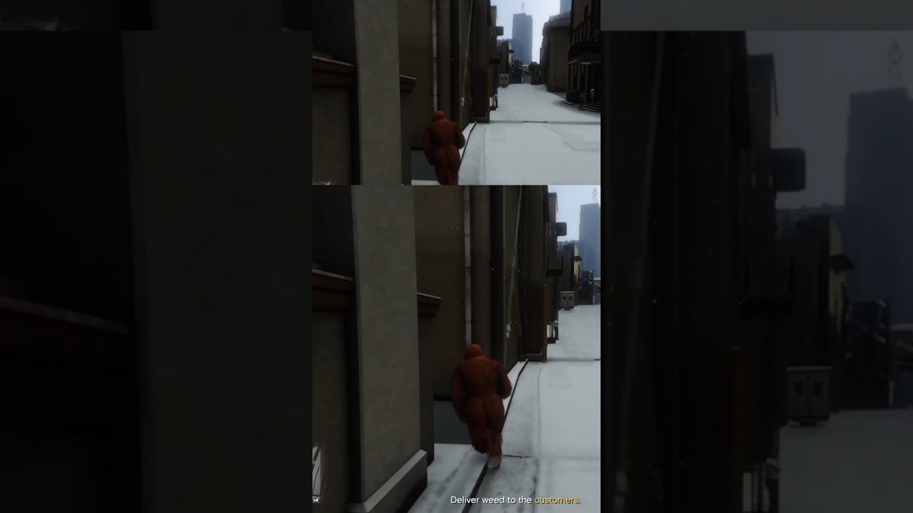 Big foot delivering weed (Grand theft auto v) | 
