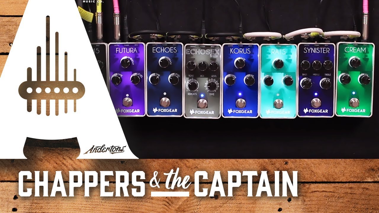 What the fox?! It's Foxgear Pedals!