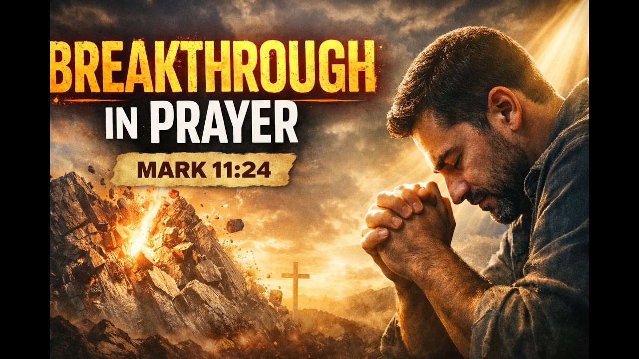 Breakthrough in Prayer: Believe and Receive | Mark 11:24