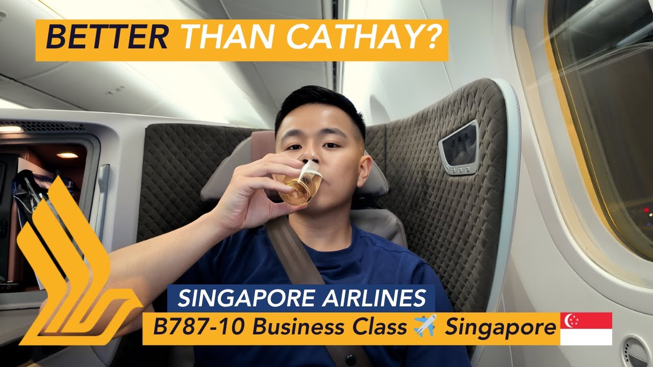 Singapore Airlines 787 Regional BUSINESS CLASS. Better Than Cathay?