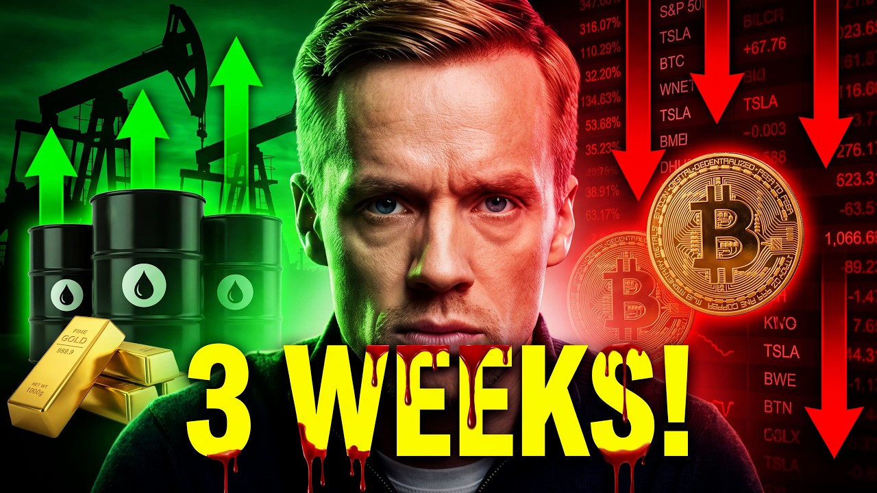 BITCOIN WILL GO DOWN IN 3 WEEKS!