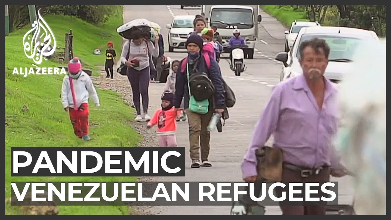 Colombia's lockdown has put Venezuelan refugees in a critical situation