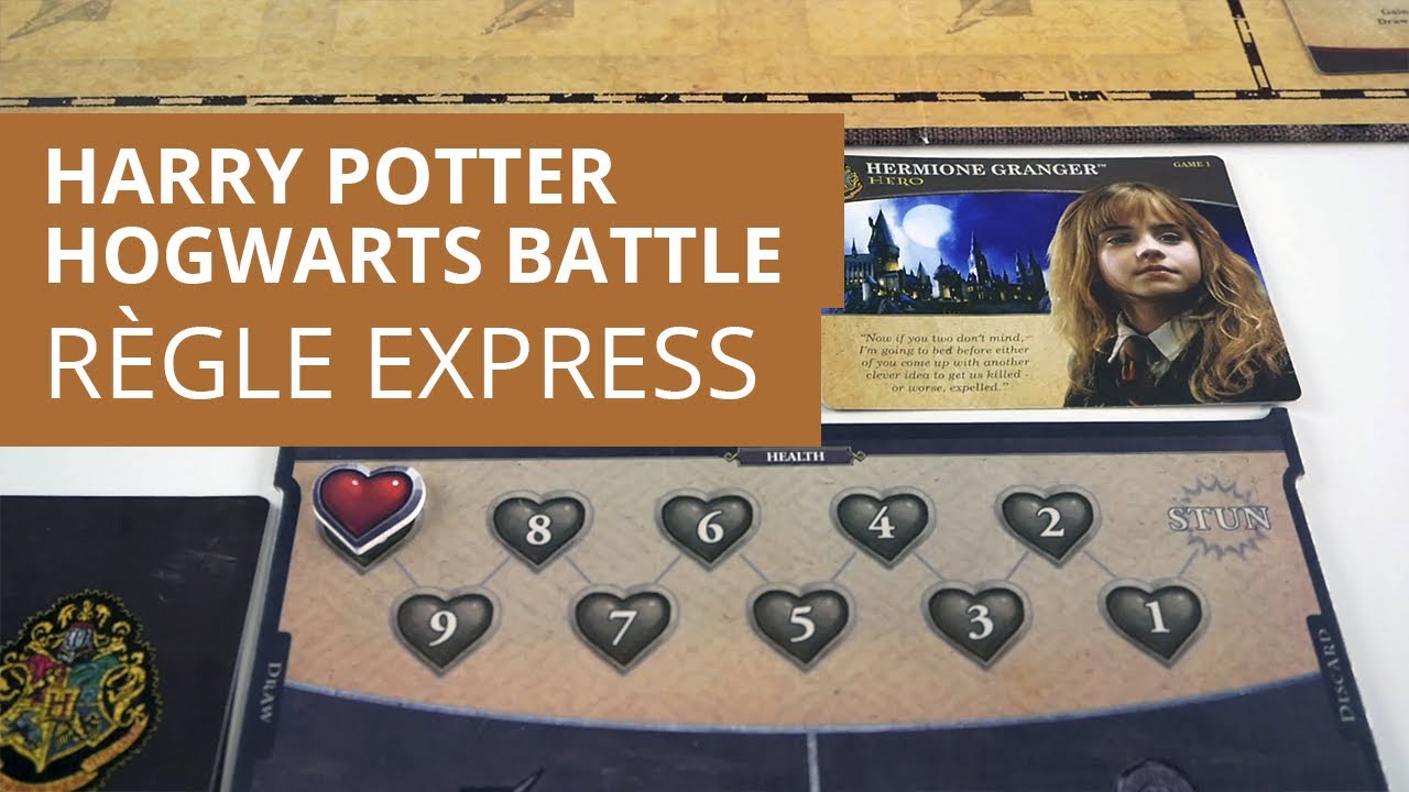 Harry Potter : Hogwarts Battle - Règle Express