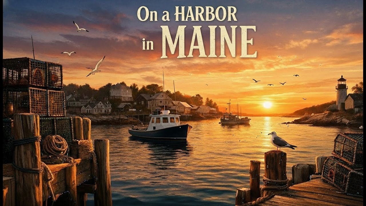On a Harbor in Maine