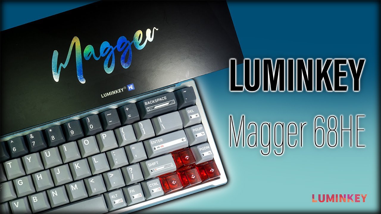Лучшая доступная альтернатива Wooting 60HE? Luminkey Magger 68 HE Pro