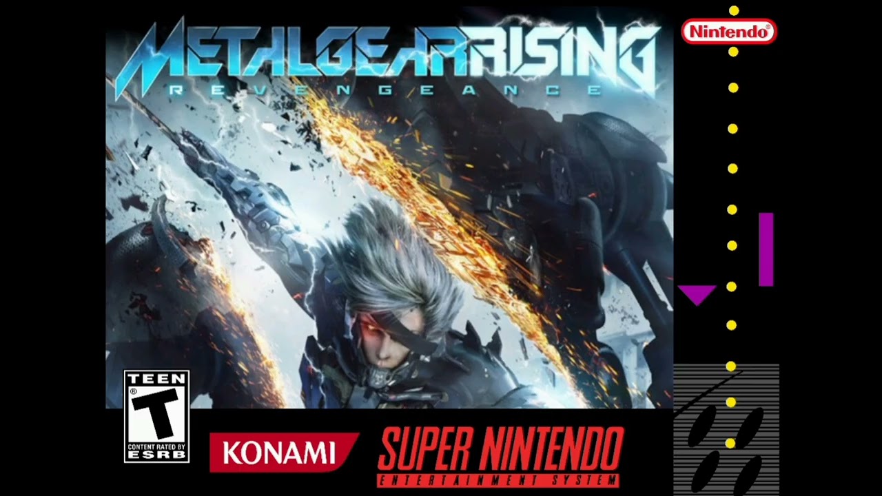 metal gear rising - the only thing i know for real snes soundfont mashup