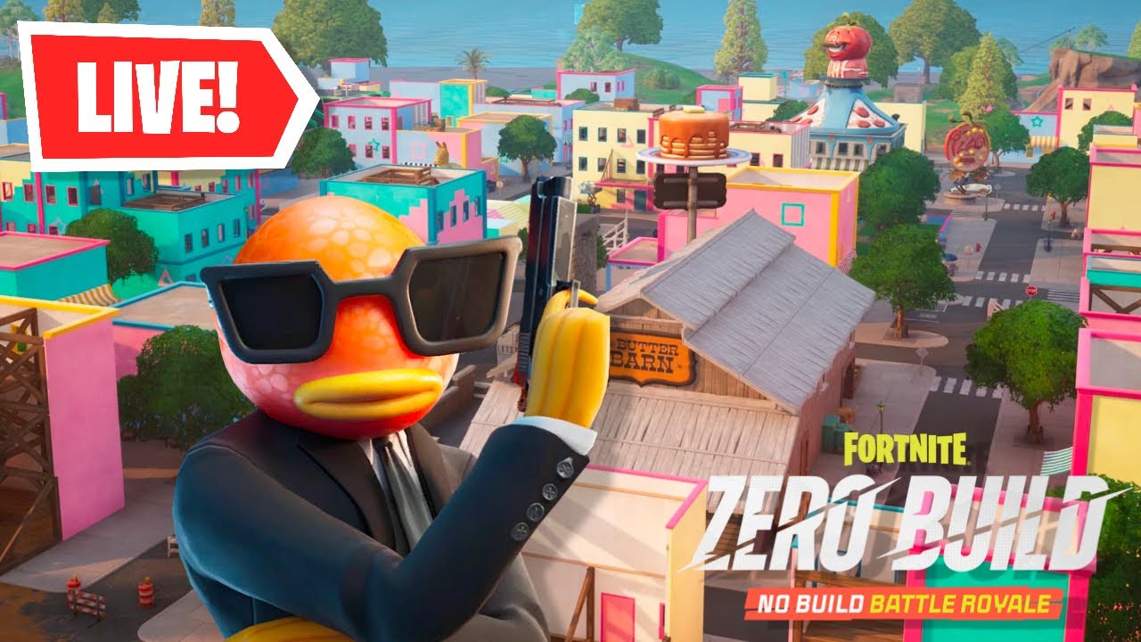 🔴 New Season ZeroBuild Gameplay🐧 ӏ Fortnite | no mic ӏ stream 15/???